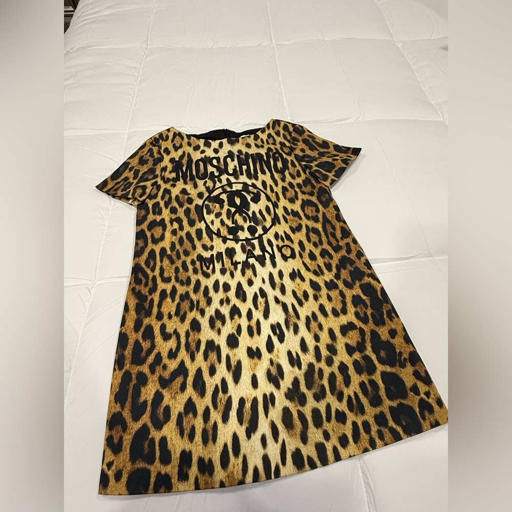 Moschino Wild Leopard Print Top